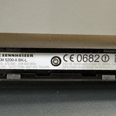 SENNHEISER EM 3732-II / SKM5200-II L BAND 470-638 MHz Dual | Reverb