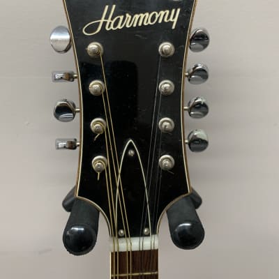 Harmony H35 "Batwing" Electric Mandolin 1969-1970 Sunburst image 8