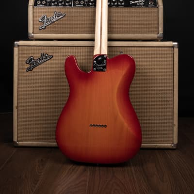 2009 Fender USA American Deluxe Telecaster - in Aged Cherry