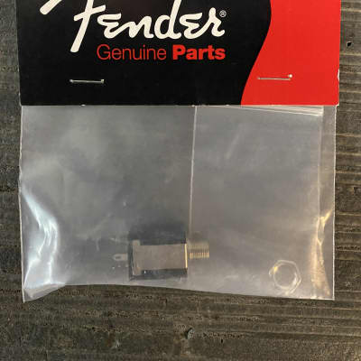 Fender 1/4" GUITAR OUTPUT JACK WITH BATTERY SWITCHING PIN image 2