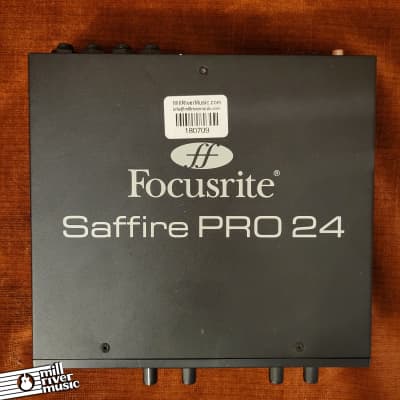 Focusrite Saffire Pro 24 Firewire Audio Interface w/ Power Supply  Used image 3