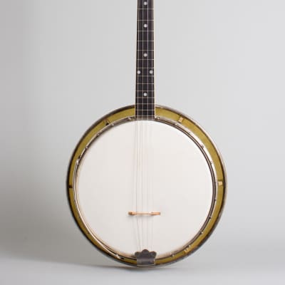 Gibson  TB-4 Tenor Banjo (1924), ser. #11078A-50, black hard shell case. image 1