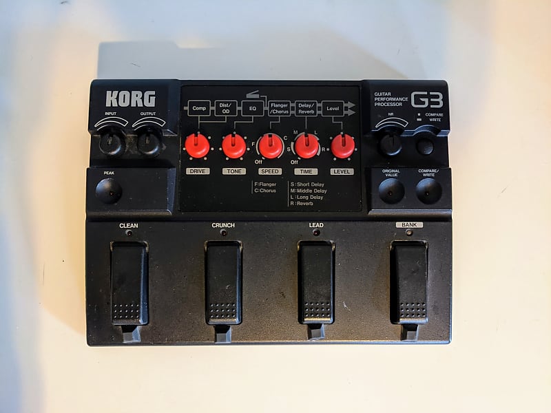 G3 MultiEffects Guitar Unit Reverb