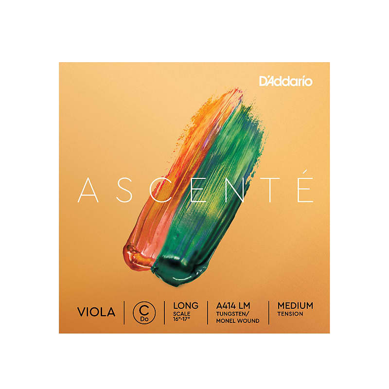 D'Addario Ascenté Viola C String, Long Scale, Medium Tension image 1