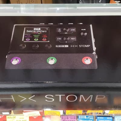 Line 6 HX Stomp Multi-Effect and Amp Modeler 2018 - Present - Black image 1