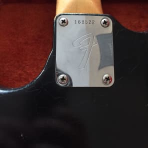 Fender Mustang Bass 1966 Black image 5