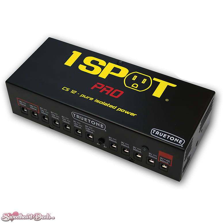 Truetone 1 SPOT PRO Guitar Pedal Power Supply CS12 with 12 Isolated Outputs image 1
