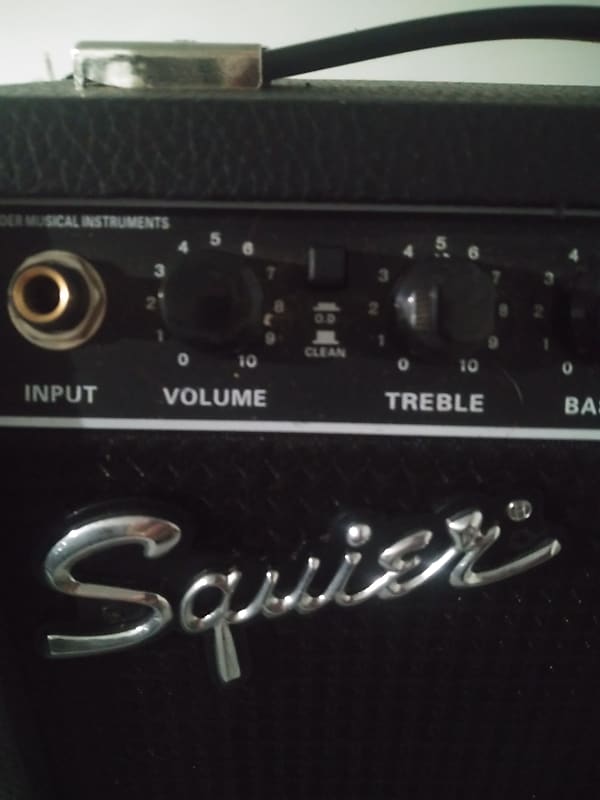 Squier SP10 1x6" 10w Guitar Combo Amp 2010s - Black image 1