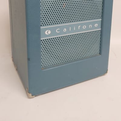 Vintage Califone 1845K Blue Suitcase Record Player for Repair image 18
