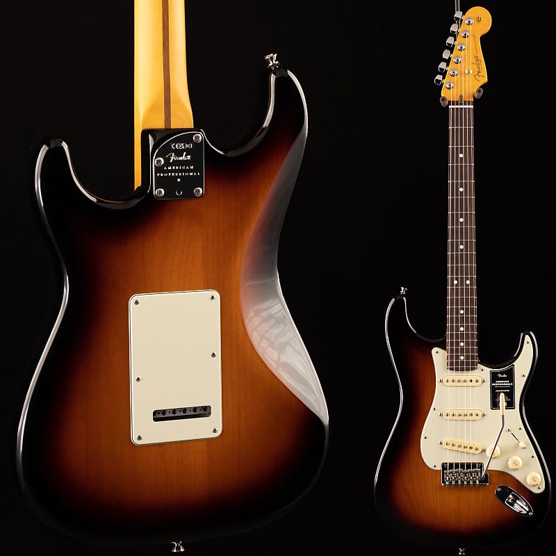 Fender American Professional II Stratocaster Anniversary 2-Color Sunburst 727 *DEMO* image 1