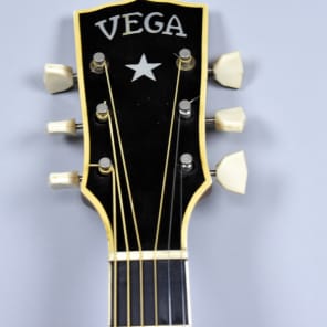Vega  C-56 Original Vintage Blond Archtop Hollowbody Acoustic Guitar 1940s Blond image 16