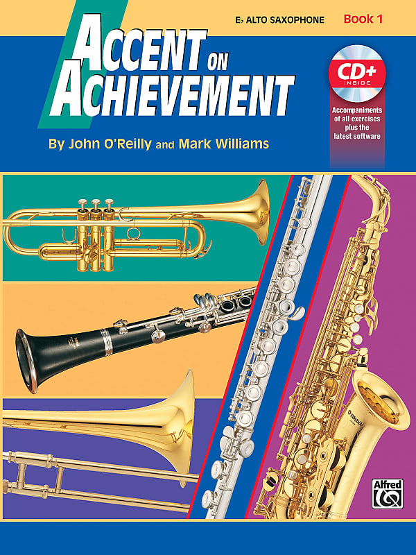 Accent on Achievement Book 1 - Eb Alto Saxophone w/ CD image 1