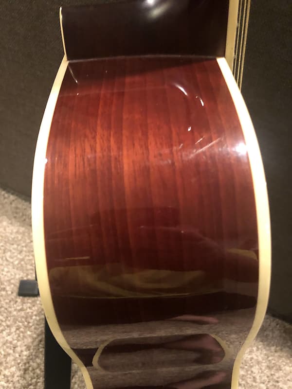 MORRIS MD-507 1990 Sunburst Gloss Acoustic Guitar | Reverb