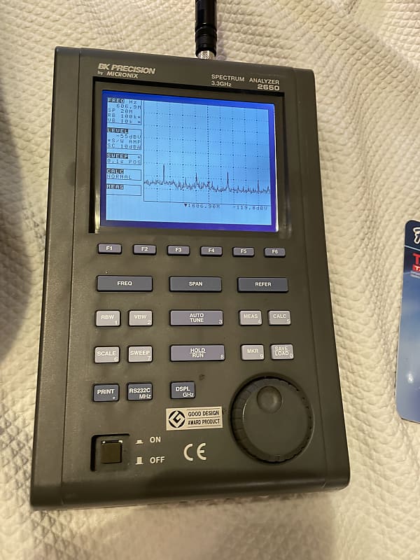 BK Precision 2650 Handheld Spectrum Analyser 50KHz | Reverb Australia