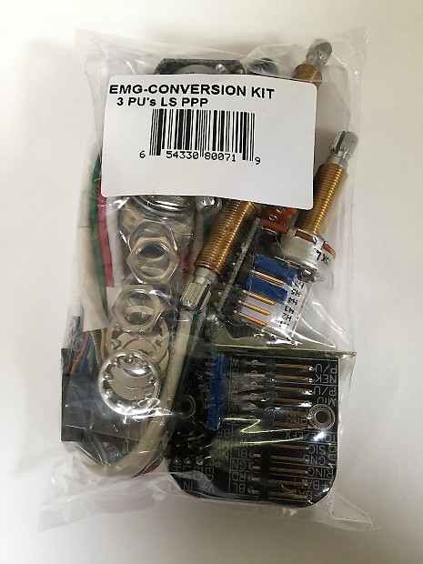 EMG 3 Pickup Push/Pull Conversion Kit image 1
