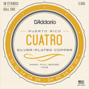 D'Addario EJ96 Cuarto-Puerto Rico Strings