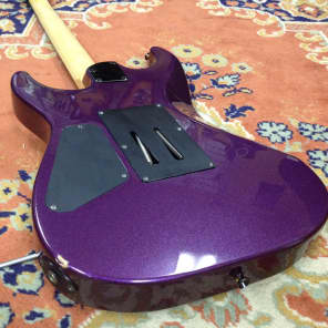 Squier Stagemaster Metallic Purple Eletric Guitar with Matching Reverse Headstock image 5