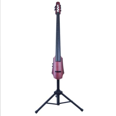 NS Design NXT5a Cello - Burgundy Satin -
Fretted, New, Free Shipping, Authorized Dealer image 2