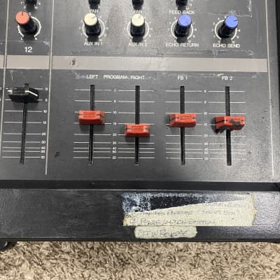Yamaha EMX300 12 Channel/3 Buss 250W Stereo Powered Mixer 1980's image 5