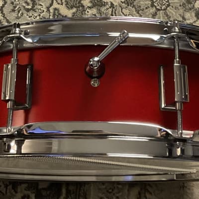 Ludwig Classic Maple 4x14” 8-Lug Snare Drum in Diablo Red LS444XXDRW05707 image 5