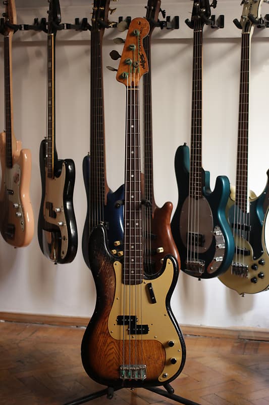 Navigator by ESP Espionage Bass Precision late-70's Sunburst