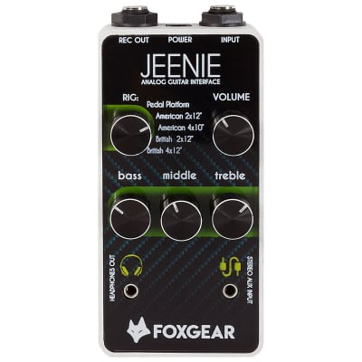 Foxgear - Jeenie - Analog Guitar Interface Pedal image 1