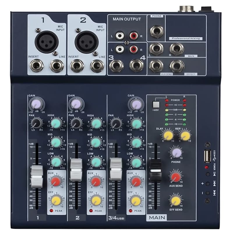 Weymic F4 USB Mixer - 2020 | Reverb