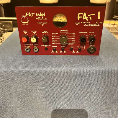 TL Audio FAT 1 Fatman Series Stereo Valve Compressor | Reverb