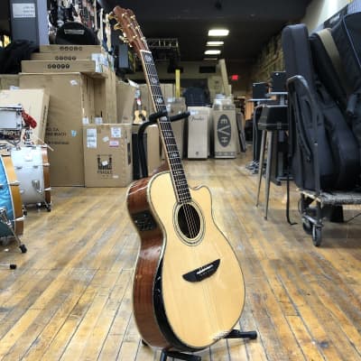 Reverse Tension Guitars OM-930C All-Solid Spruce/Mahogany Acoustic-Electric Late 2010s w/Hard Case image 5