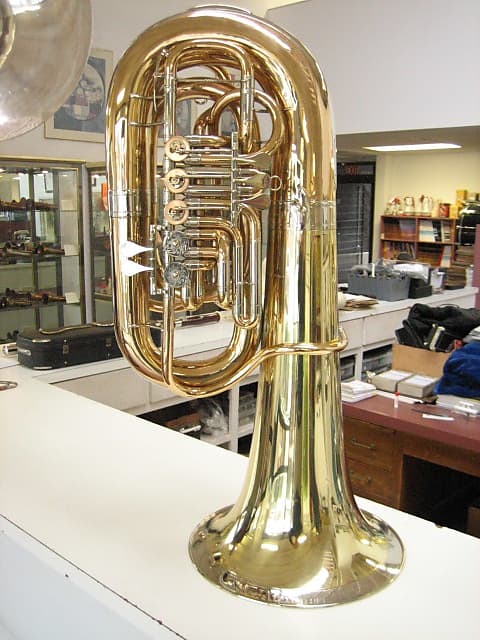 Alexander Five Valve CC Tuba Model 163CC 1995 Brass Lacquer