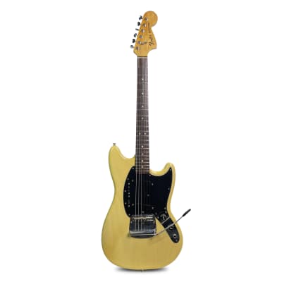 1977 Fender Mustang - Blond - All Original image 2