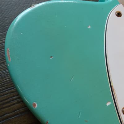 aged RELIC nitro Telecaster ALDER loaded body Seafoam Green Fender '64 Pickups bridge image 5