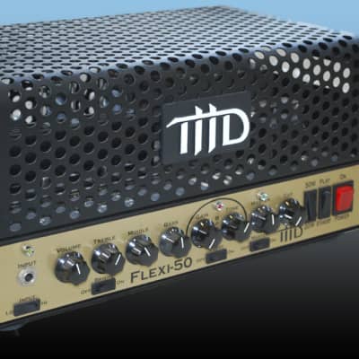 THD Flexi-50 - 50 Watt Amp Head 2000s Black & Gold image 2