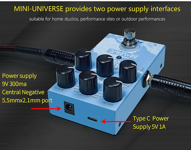 M-VAVE MINI UNIVERSE Reverb シマーリバーブ M-vave Mini Universe | Reverb