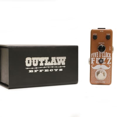 New Outlaw Effects Five O'Clock Fuzz Guitar Effects Pedal image 6