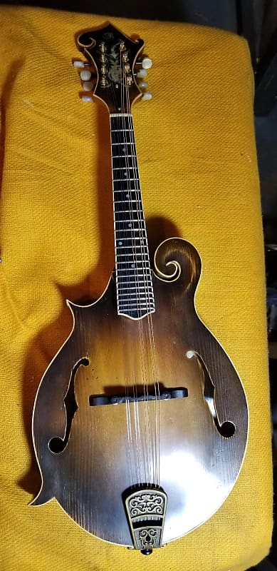 Silver Angel / Ken Ratcliff Mandolin F Style Lefthanded Signed By Tut  Taylor 2007 Distressed Maple Ebony Fretboard | Reverb