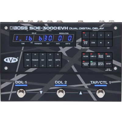 ギター BOSS SDE-3000EVH DUAL DIGITAL DELAY BOSS - SDE-3000EVH | Dual Digital Delay