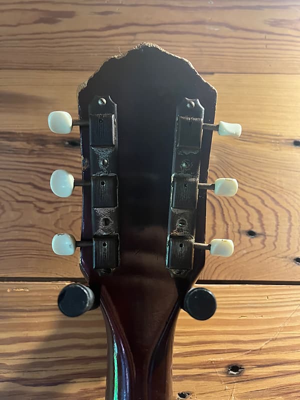 Vintage 1958 Kluson Deluxe 3x3 tuners with original screws Reverb UK