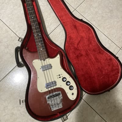 Kapa Continental Bass 1960s - Translucent Red image 8