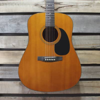 Used Morgan Monroe M-15-V Solid Top Dreadnought Acoustic Guitar with Vintage V-Neck for sale