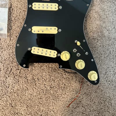920D Custom Seymour Duncan Everything Axe Loaded Pickguard w/ 7-Way and  Coil Split