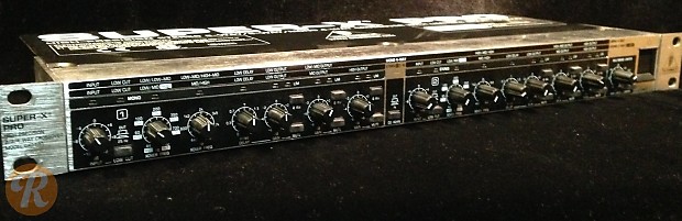 Behringer Super-X Pro CX3400 2/3-Way Stereo 4-Way Mono Crossover 