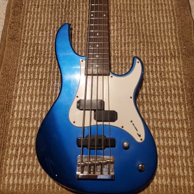 Yamaha  Attitude 5-String Bass - Blue for sale