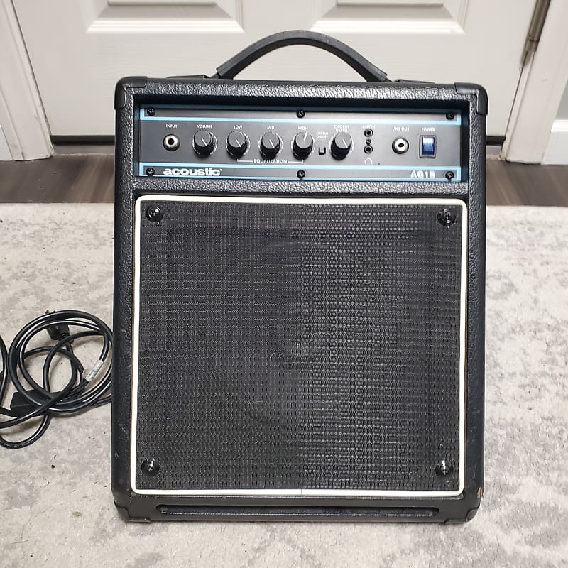 Acoustic AG15 2021 Black Reverb