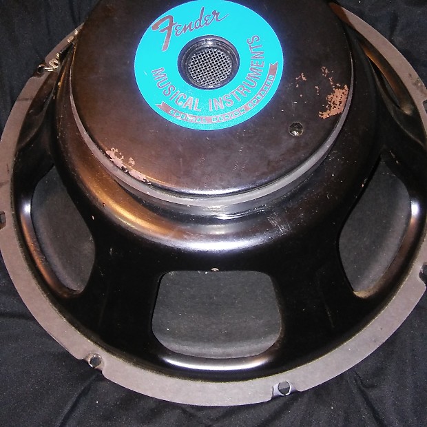 Fender blue hotsell label speaker 12