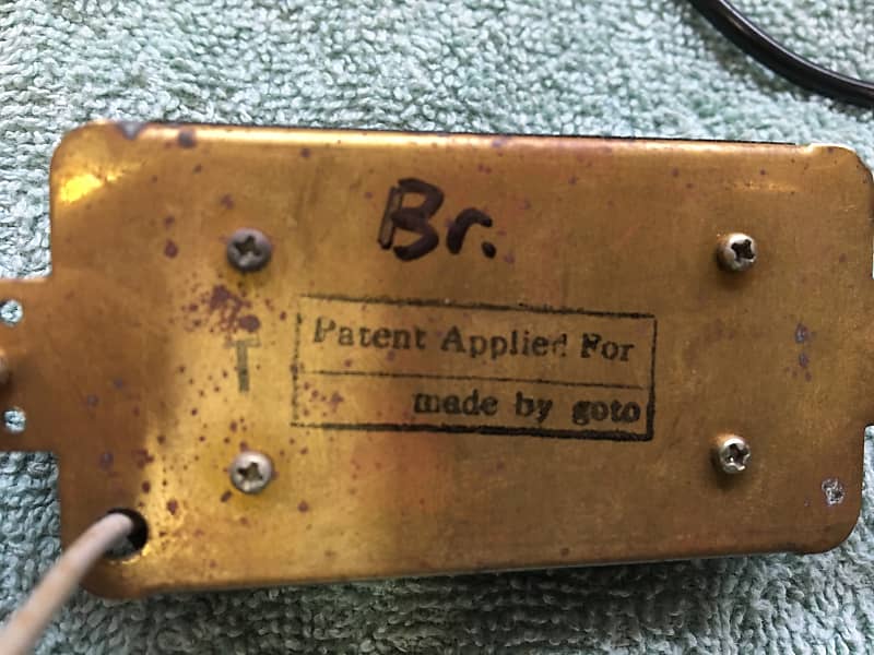 Vintage Gotoh PAF Humbucker set (MIJ) neck and bridge | Reverb