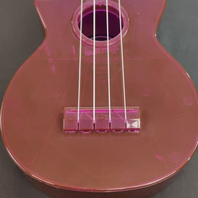 Kala KA-SWF-PL Fluorescent Waterman Series Soprano Ukulele - Purple Grape image 2