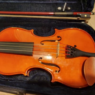 Emmanuel Berberian Sized 3/4 violin, USA 2011, with case & bow image 13