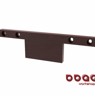 Yamaha TRB Thumb Rest Series 4, 5, or 6 Strings – Model 2 | Wood - Wood:Natural, Ebony, Rosewood, Mahogany image 2