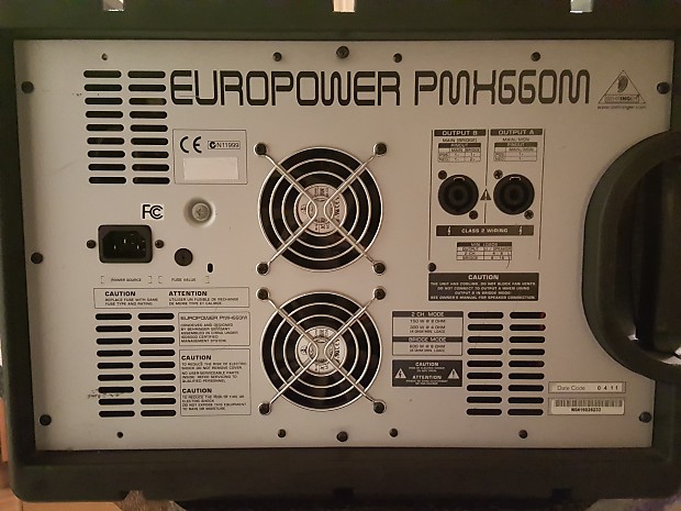 Behringer Europower PMH660M Powered Mixer | Reverb